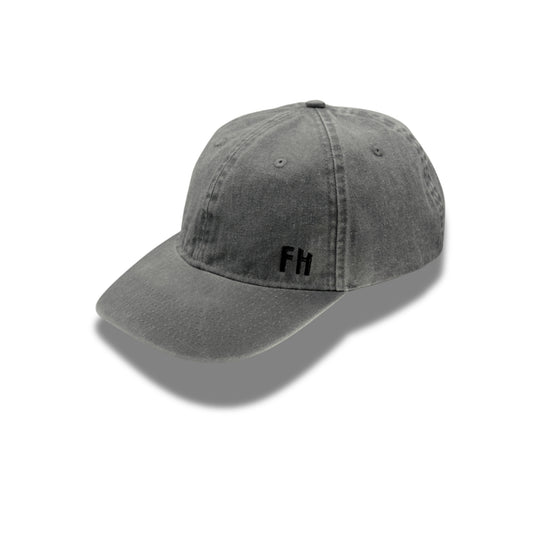 Gorra Grande Dad Hat Gris Oscuro