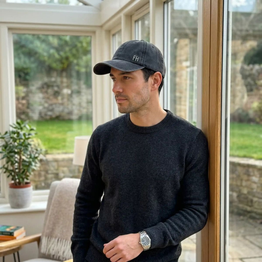 3. Gorra Grande Dad Hat Negro - Free Heads