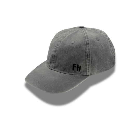 Gorra Grande Dad Hat Gris Oscuro - Free Heads