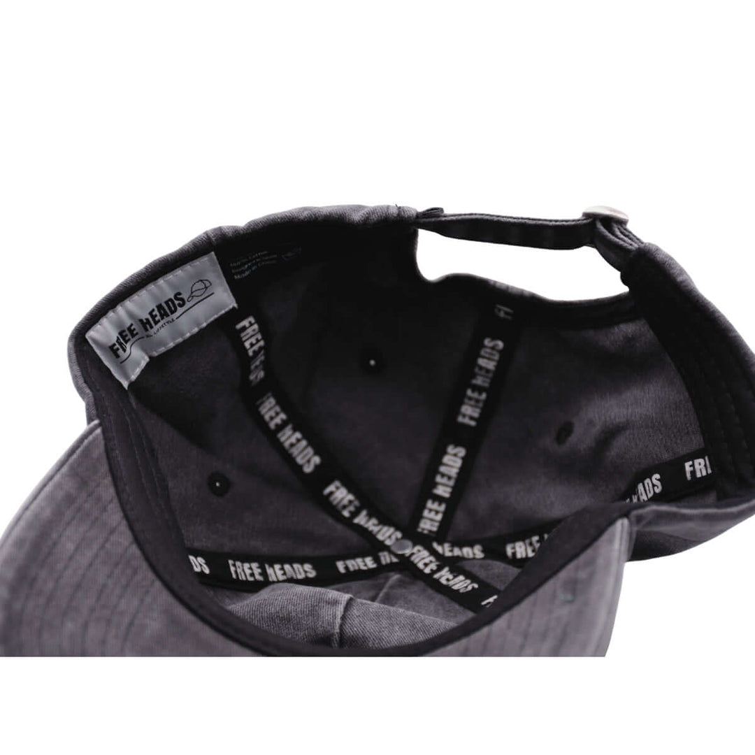Gorra Grande Dad Hat Negro - Free Heads