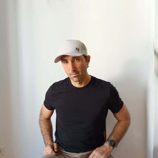 Gorra Grande Trucker Hat Gris - Free Heads