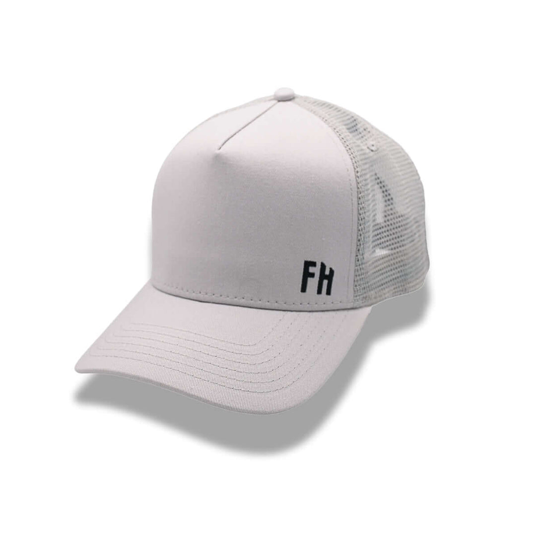 Gorra Grande Trucker Hat Gris - Free Heads