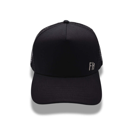 Gorra Grande Trucker Hat Negro - Free Heads